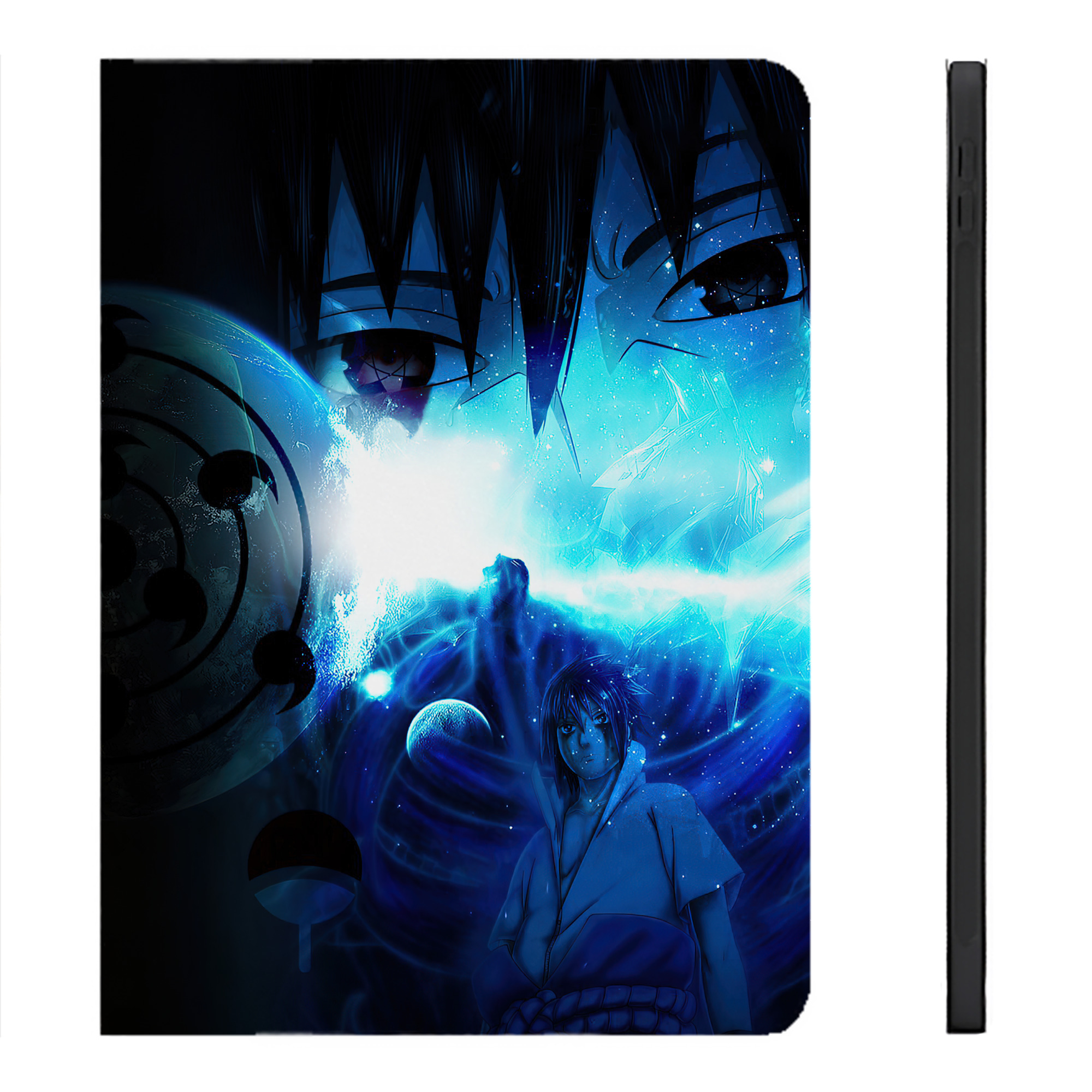 （画像用） NARUTO -ナルト- NARUTO -ナルト- 疾風伝 IPadケース ペンホルダー付き ブックスタイルデザイン